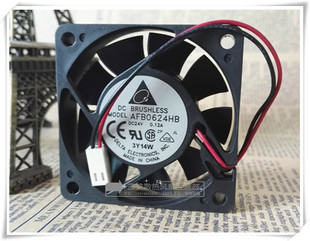 台达 6015 6CM厘米 24V风扇 变频器 工控机 服务器 风扇AFB0624HB