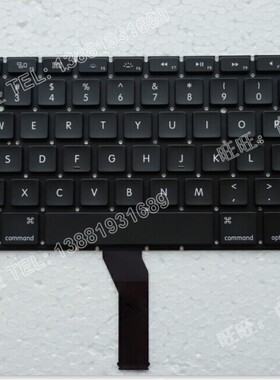 全新键盘适用于苹果AIR A1369 A1466 MC965 966 MD231 232 笔记本