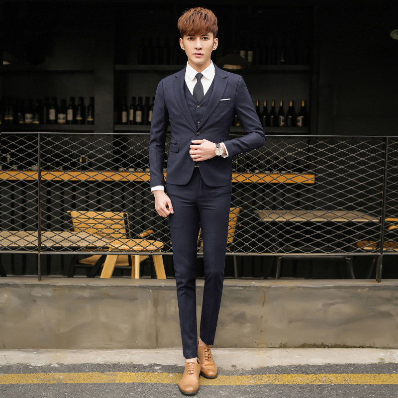 Costume homme en coton pour automne - Ref 1564324 Image 1