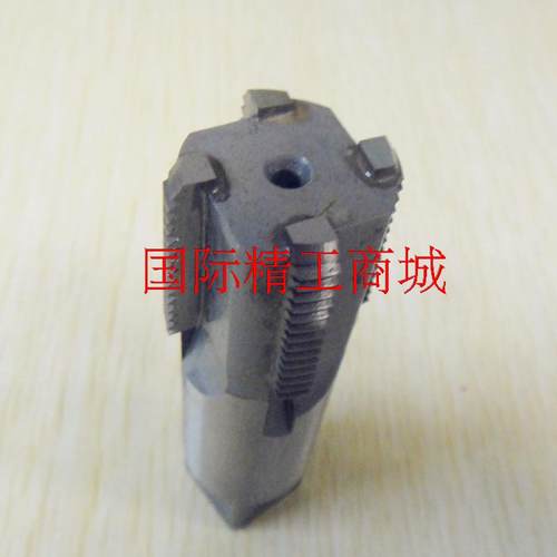 非标钨钢焊接管用丝攻NPT2订制直槽硬质合金PT1管牙丝锥3生产厂家