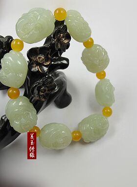 手链细腻苏州新疆和田玉籽料