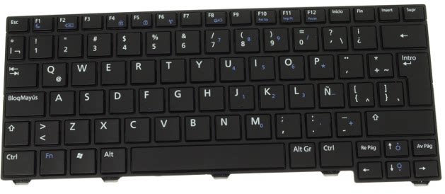 dell latitude 2120 laptop keyboard la 笔记本键盘