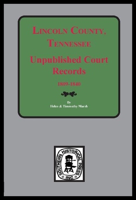 【预售】Lincoln County, Tennessee Early Unpublished Court