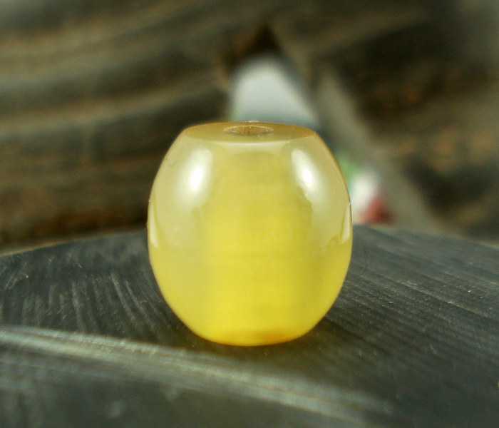 西藏天然白牦牛角藏式桶珠/隔珠/珠光宝气玉质色/星月菩提配饰