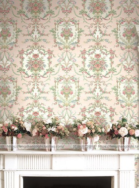 美国原装进口Balmoral卧室客厅壁纸背景墙纸 seabrook纯纸墙纸
