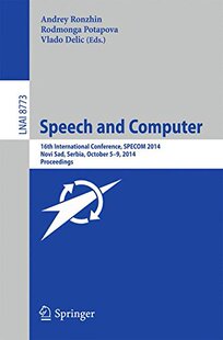 Speech and Computer 预订