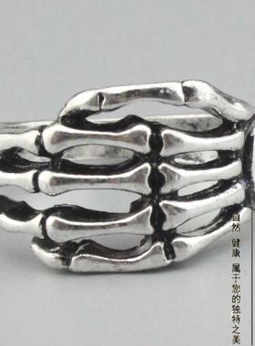 骷髅戒指男士复古夸张指环扳指