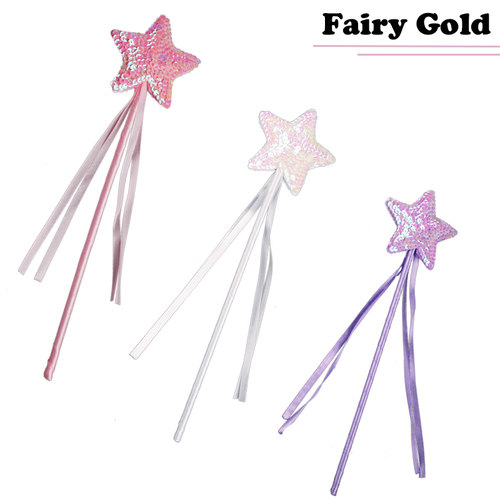 六一儿童节爱心星星塑料仙女棒