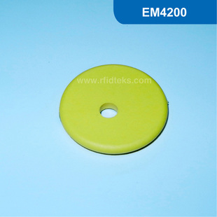 RFID防水标签 EM4200芯片 RFID耐高温洗衣标签 RFID电子标签 26mm