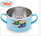 韩国进口儿童不锈钢餐具托马斯THOMAS大小号汤碗 现货