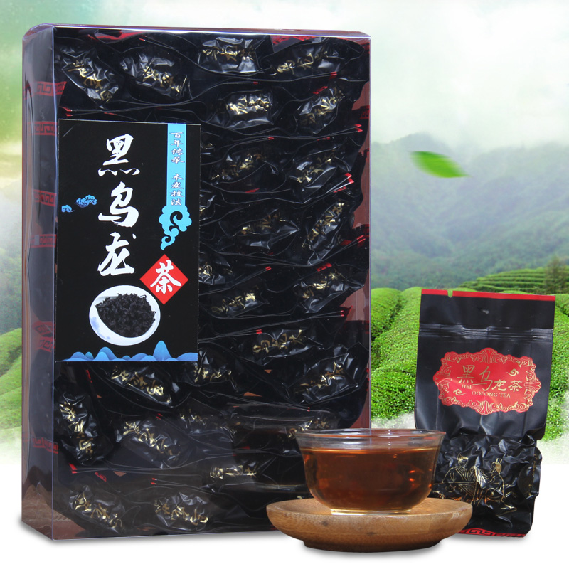 木碳技法浓香型炭焙高山茶盒装250g同款新茶油切黑乌龙茶1送1买