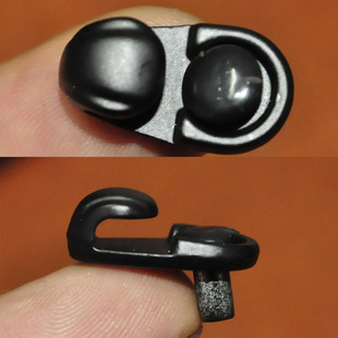 黑色五金配件户外徒步运动登山鞋 扣 马丁靴男金属鞋