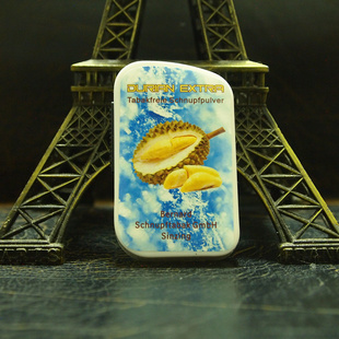 小六鼻烟 德国进口伯纳德冰榴莲白鼻烟粉 清爽果味香浓10克盒装