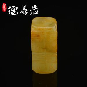 仿古玉把件仿老岫玉玉琮老玉勒子古代玉摆件仿古手玩件古玉器