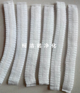 双筋无纺布一次性条形帽子 头套发网头罩 卫生无尘帽 劳保用品