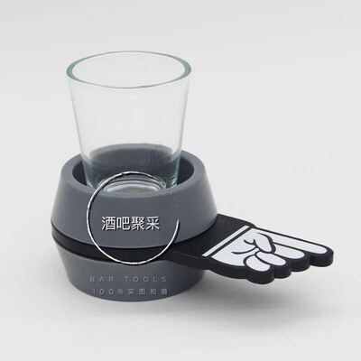 酒吧聚采罚酒转盘手指箭头轮盘玩具酒吧娱乐转盘喝酒转到谁谁喝酒