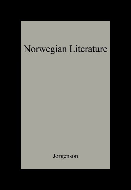 【预售】norwegian literature in medieval and early modern