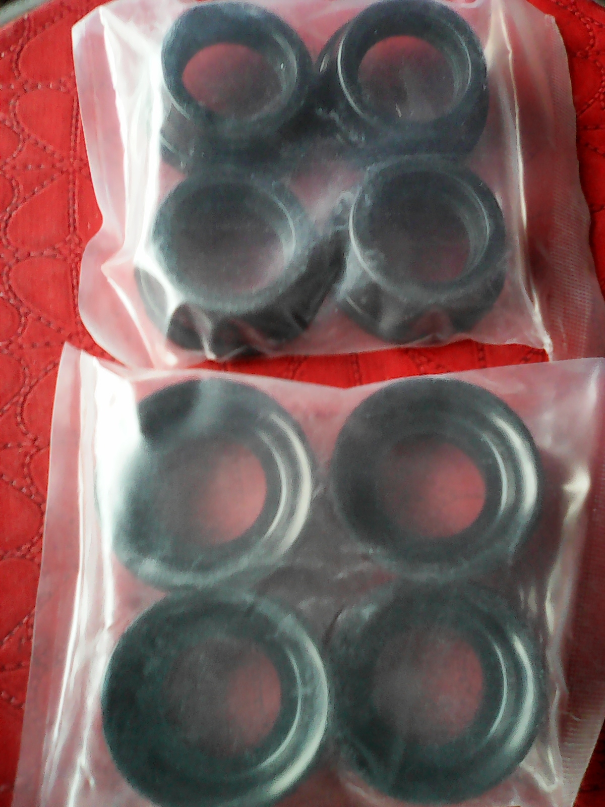 帕杰罗V31黑金刚4G64风骏4G63哈弗4G69黄海卡威K1-火花塞密封胶圈