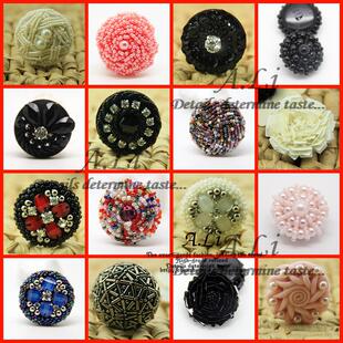 高档钮扣扣子专卖 大衣毛衣纽扣 珍珠手工扣子 多款 30 37 40mm