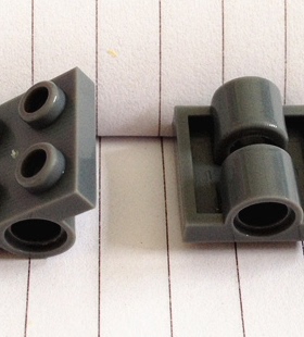 【顺乐康】拼插玩具配件颗粒 矮2*2底带2洞 2817 NO.S231