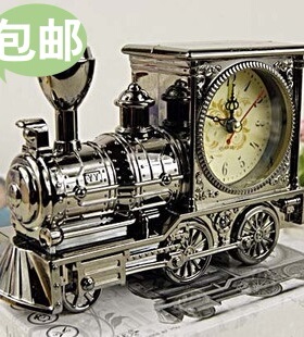 欧式创意闹钟桌面摆件 塑料时尚闹钟 居家日用 创意礼品 家居装饰