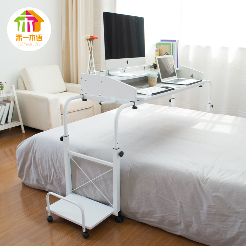 Wo a wooden language household Lazy man Desktop The computer table The bed notebook The computer table write deskin the Residential furniture , Tables , Computer Desk  category - from Buy2taobao.com to provide professional Taobao agent buy service