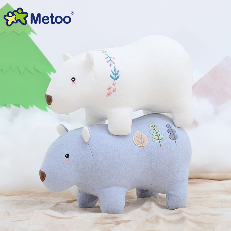 metoo北极熊 毛绒玩具 送女友公仔玩偶抱枕布娃娃 女生 儿童
