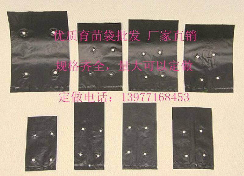 大量供应芒果树育苗袋 南宁优质育苗袋供应商 16*22 15*21 14*20