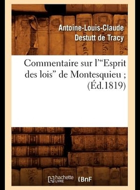 【预售】Commentaire Sur L'Esprit Des Lois de...