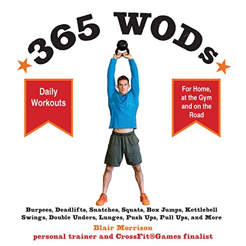 【预售】365 Wods: Burpees, Deadlifts, Snatches, Squats...