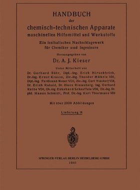 【预订】Handbuch Der Chemisch-Technischen Ap...