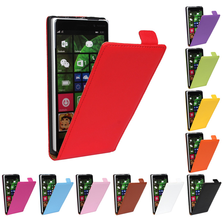 新品Nokia诺基亚Lumia 830手机壳真皮上下开皮套 保护套壳赠送笔