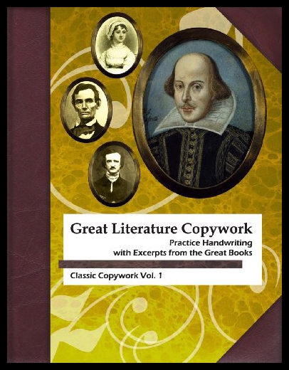 【预售】Great Literature Copywork: Practice Cursive Handw