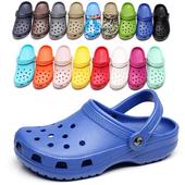 新款 男大码 沙滩鞋 男女情侣透气防滑包头凉拖鞋 洞洞鞋 2026夏季