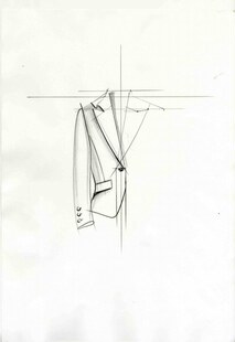 D8日本绘画大师古川云雪服装设计款式图手绘手稿服装画基础素材