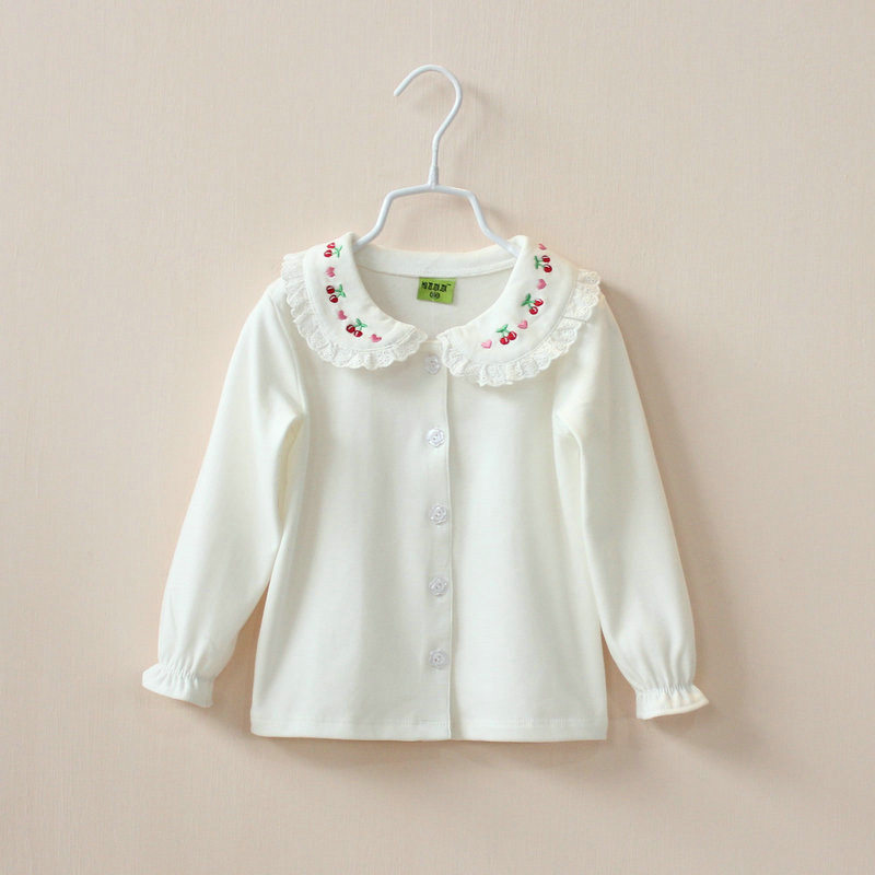 Chemise fille à manche longue - Ref 2086654 Image 1