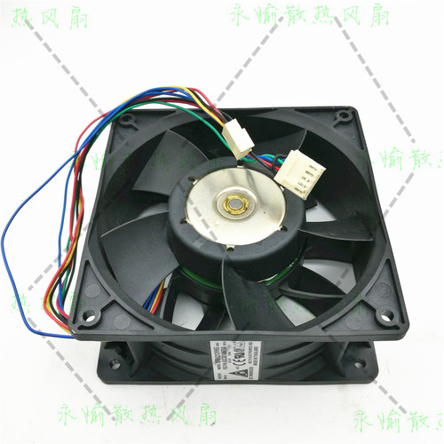 台达 GFB1212VHG 12V 3.4A 12050 大风量风扇 改装抽风机 排气机
