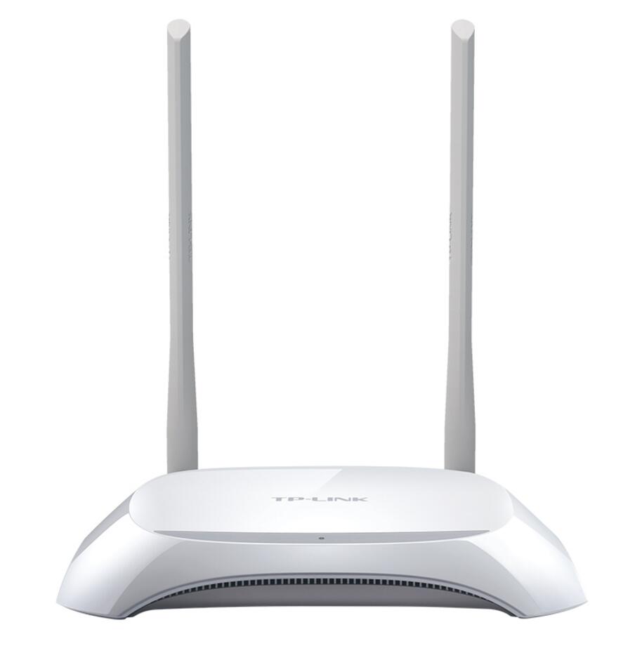 TP-LINK TL-WR842N无线路由器家用 穿墙300M 中继手机WIFI光纤电信联通移动宽带通用智能APP防蹭桥接4lan口