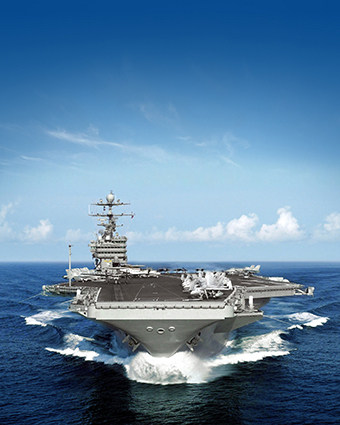 航母军舰海报辽宁号航母装饰画军事装备航空母舰战斗群挂画G823B
