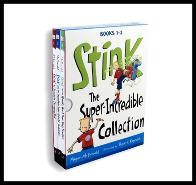 【预售】Stink: The Super-Incredible Collection: Books 1-3
