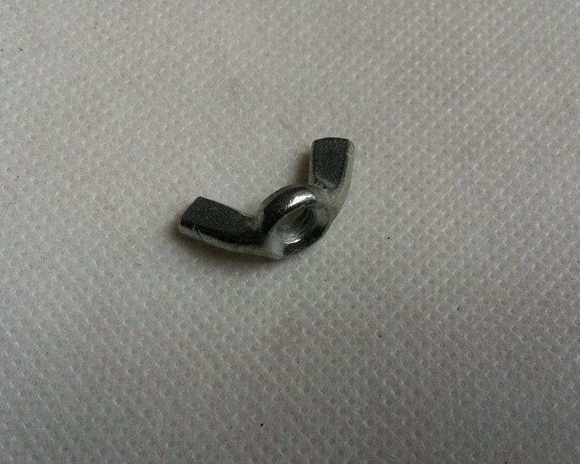 镀锌铁螺丝螺母蝶母蝴蝶螺母  直径5mm  直径6mm