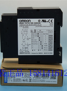 全新欧姆龙小巧纤细型温度报警器 K8AK-TH11S 原装正品