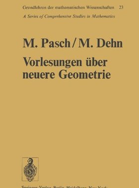 【预订】Vorlesungen Uber Die Neuere Geometri...