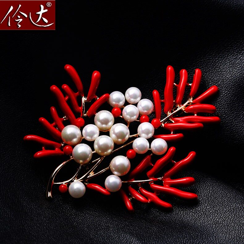 Broche femme LINGLADY en Zircon diamant - Ref 1171549 Image 1