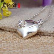 Old original Fox necklace 925 Silver silver Pu women Korea fashion silver jewelry necklaces handmade silver necklaces