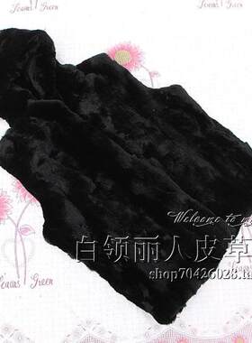 男士绅裘之家直销皮草背心