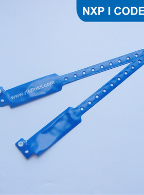 01 RFID电子腕带 医一次性活动电子腕带 NFC标签 I CODE 2芯片