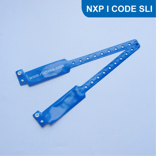 01 RFID电子腕带 医一次性活动电子腕带 NFC标签 I CODE 2芯片