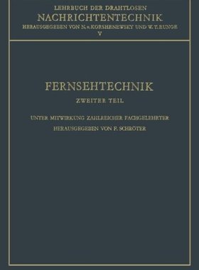 【预订】Fernsehtechnik: Technik Des Elektron...