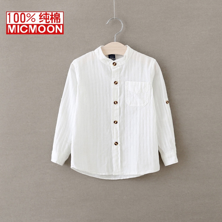 Chemise garcon SOOPOOR à manche longue - Ref 2077123 Image 1